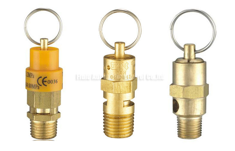 Valvola Di Sicurezza Per Serbatoio Compressore 1/4" NPT - Foto 8