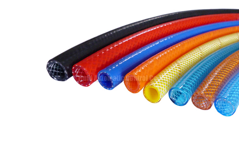 20Bar 12mm Double Layer Pneumatic Air Tubing , TPU Fiber Braided Air Hose