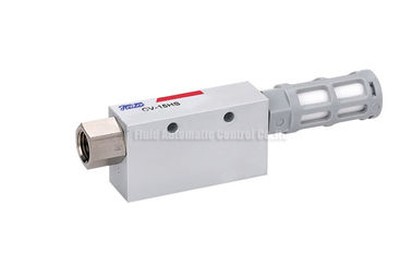 Aluminum Alloy Vacuum Component , Vacuum Ejector With Dia 0.5 / 1.0 / 3.0 Brass Nozzle And Silencer