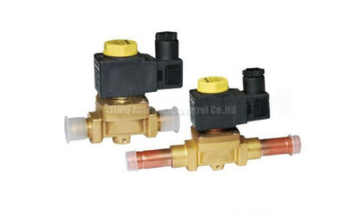 Brass 2 Way Brass Solenoid Valve Castel Equivalent For Refrigeration System