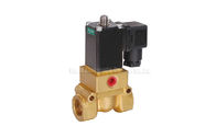 Two Position Four Way Pistion Operated Brass Solenoid Valve G1/4&quot;~G1/2&quot;