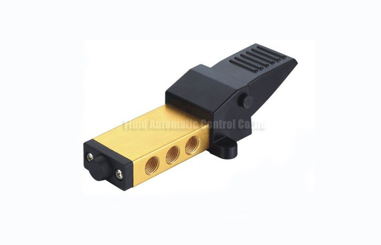 0.05Mpa - 0.8MPa  Foot Pedal Valve Two Position Five Way With Space Sleeve Structure