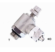 4mm - 16mm Brass One Touch Push-in Fitting Slot Type , Pneumatic Tube ...