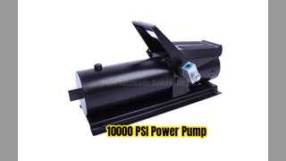 10000 PSI Air Hydraulic Pump Power