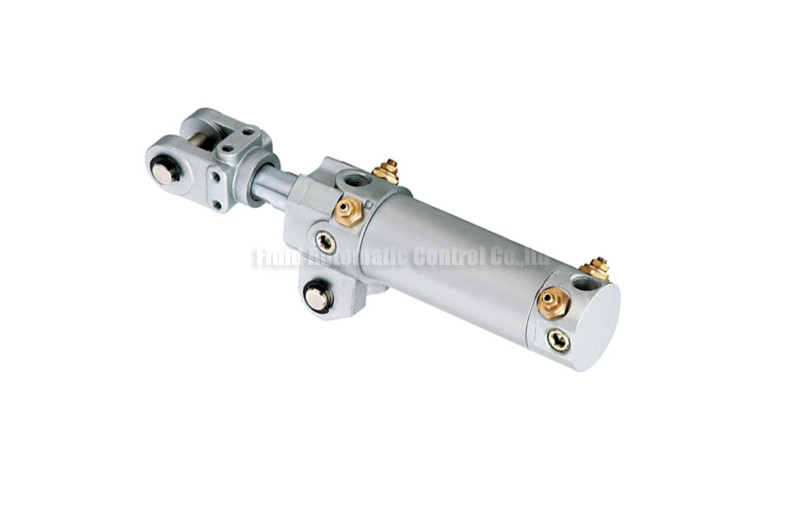 40mm80mm Bore Size Pneumatic Clamping Cylinder With Air Buffer For
