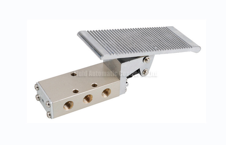 2 Position 5 Way Compact SFV Foot Pedal Valve For Pneumatic Automation