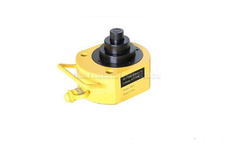 20ton Compact Multi Stage Hydraulic Plunger Cylinder 25mm 68mm Stroke